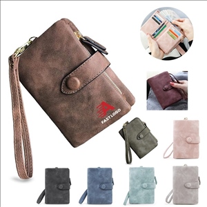 Women's Small Bifold PU Leather Wallets